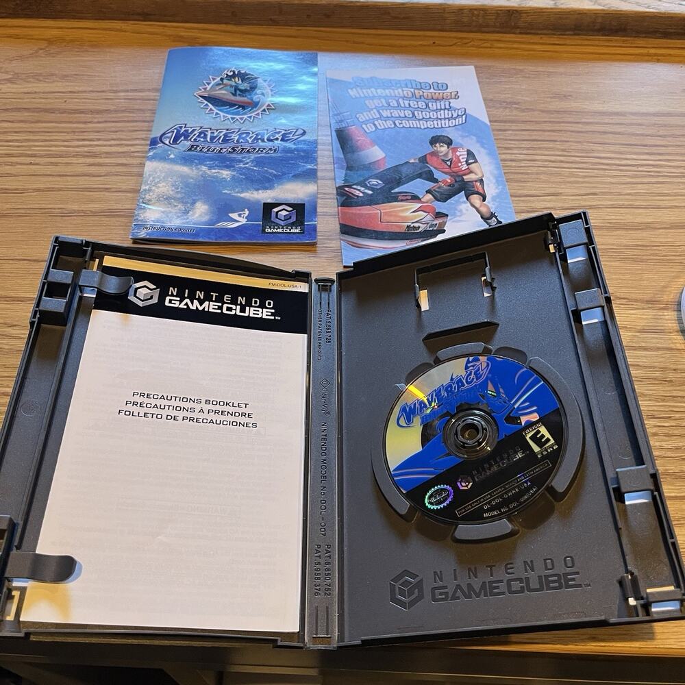 Wave Racer: Blue Storm For Nintendo GameCube Complete In Box Manual Tested